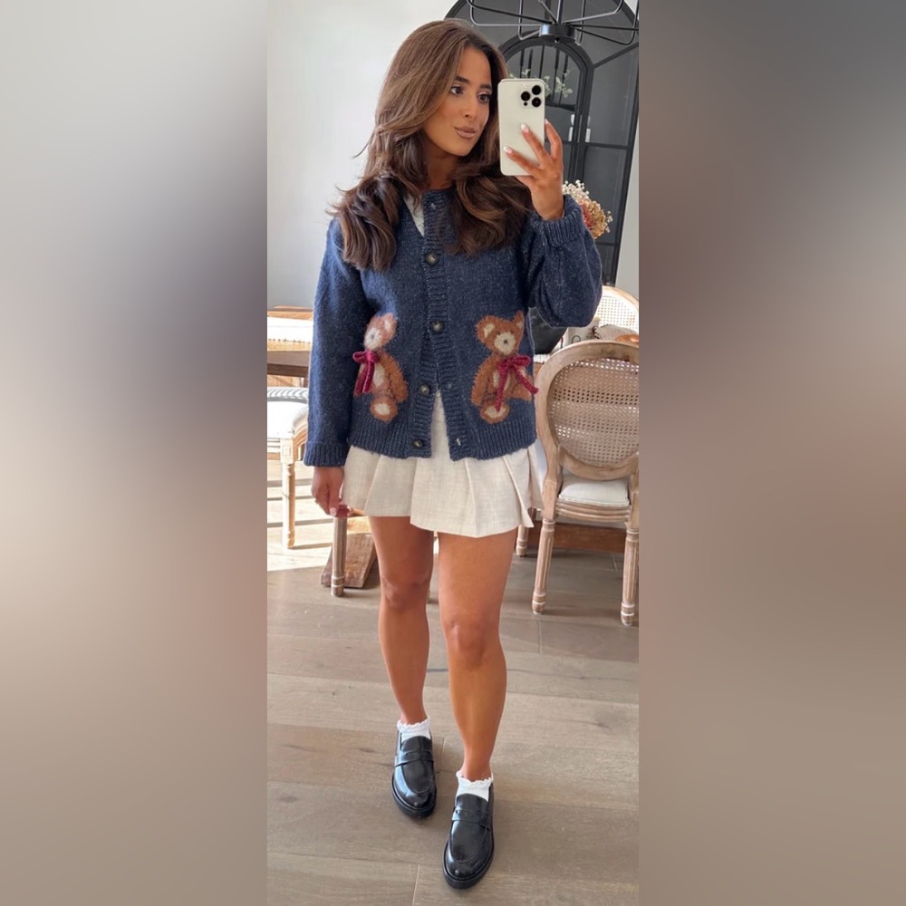 Viral Luna + Ivy TEDDY CARDIGAN